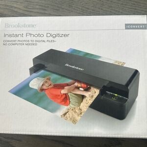 Brookstone Black Photo Digitizer